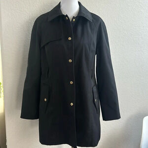 Marc New York Andrew Marc Black Trench Coat